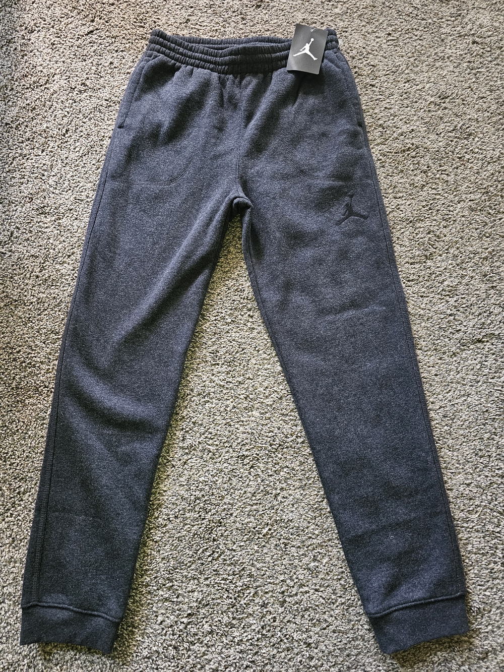 Jordan Men's Heather Black Fleece Joggers